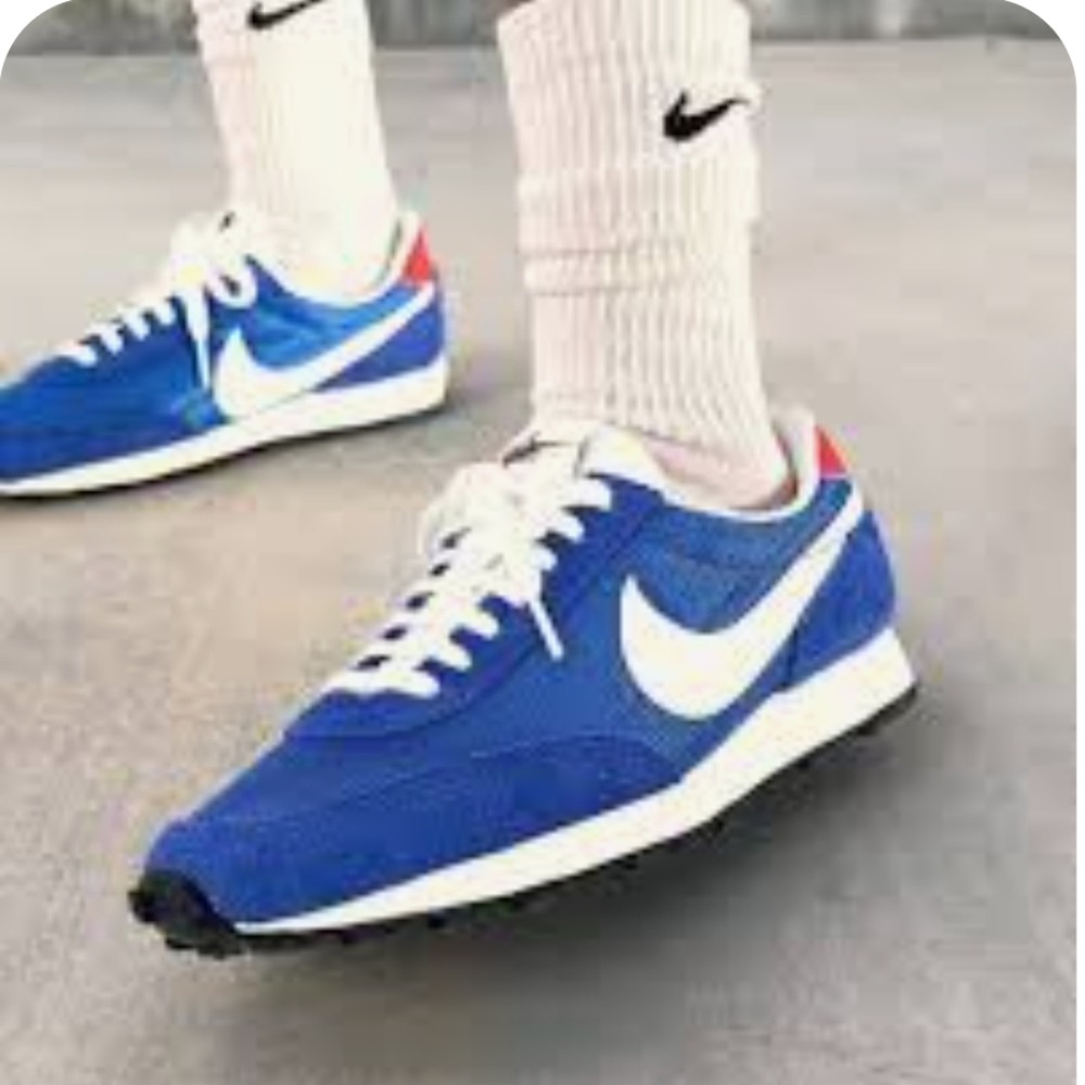 Nike Challenge OG Royal Blue and White Athletic Men's Shoes - Picture 4 of 12